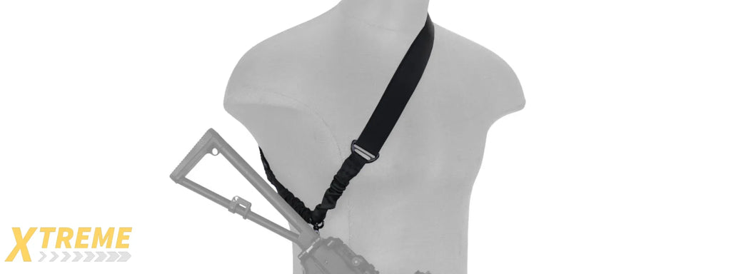 Lancer Tactical CA-328 Single Point Sling - Adjustable for Airsoft & Range