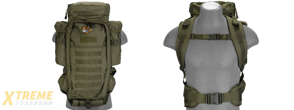 Lancer Tactical CA-356GN Rifle Backpack (OD Green)