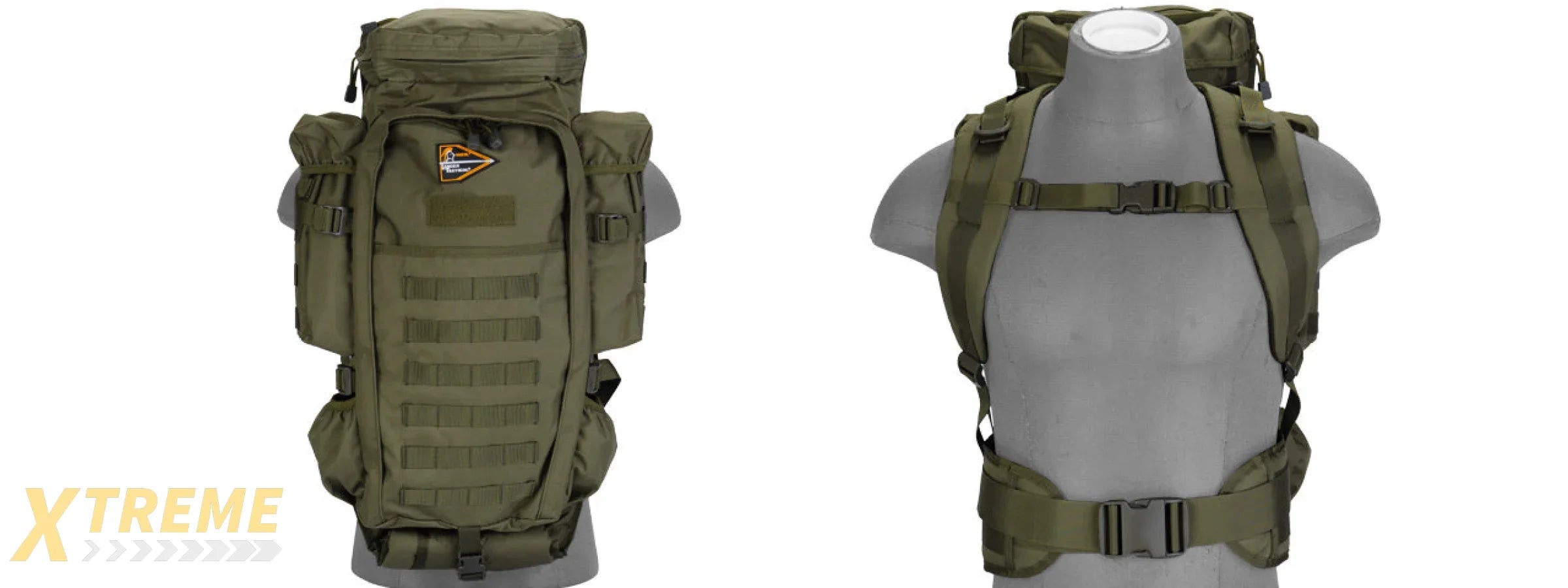 Lancer Tactical CA-356GN Rifle Backpack (OD Green)