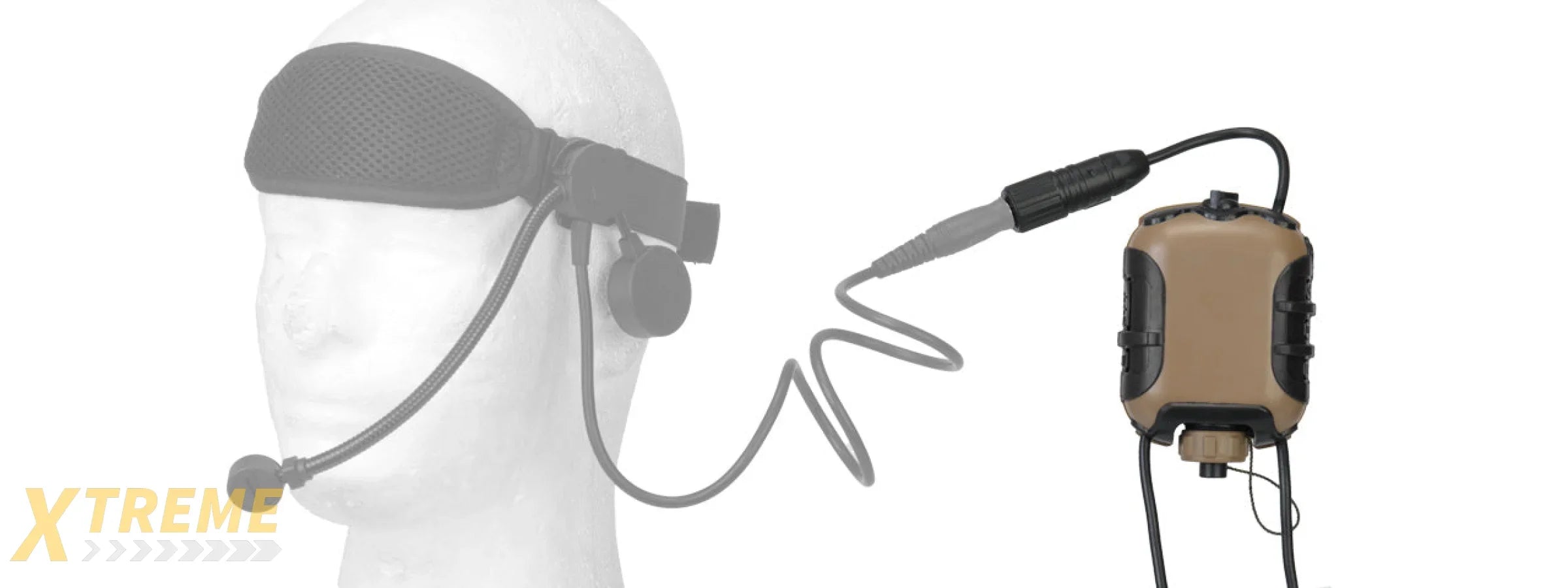 Lancer Tactical CA-786A Z4OPS Classic Push-To-Talk (Lite Edition), Motorola 1-Pin Version