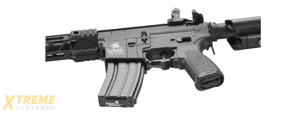 Lancer Tactical Enforcer Hybrid Gen 2 BATTLE HAWK 14 AEG HIGH FPS] (BLACK)