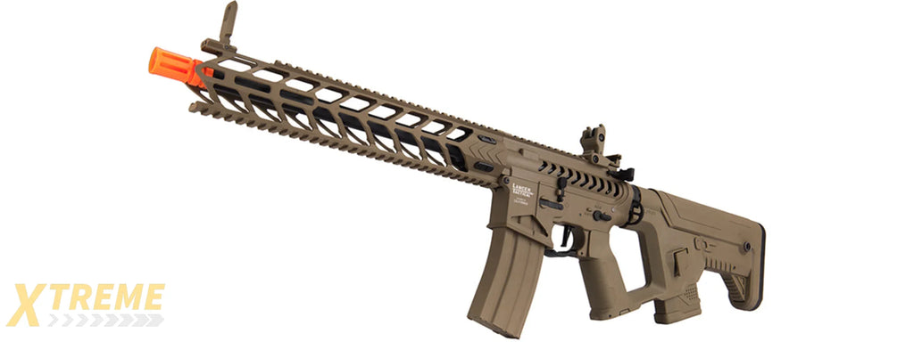 Lancer Tactical Enforcer NIGHT WING Skeleton AEG LOW FPS] w/ Alpha Stock (TAN)