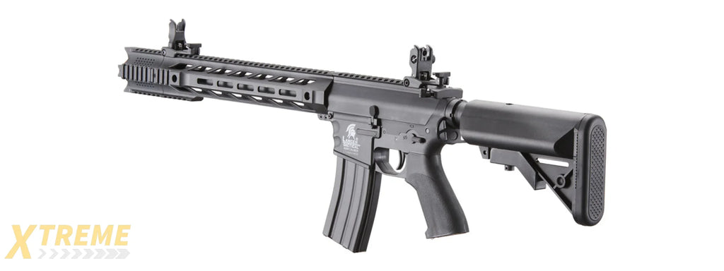 Lancer Tactical Gen 2 M4 SPR Interceptor Airsoft AEG Rifle (Color: Black)