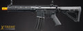 Lancer Tactical Gen 4 L119A2 M4/M16 Full Metal Airsoft Rifle - (Black)