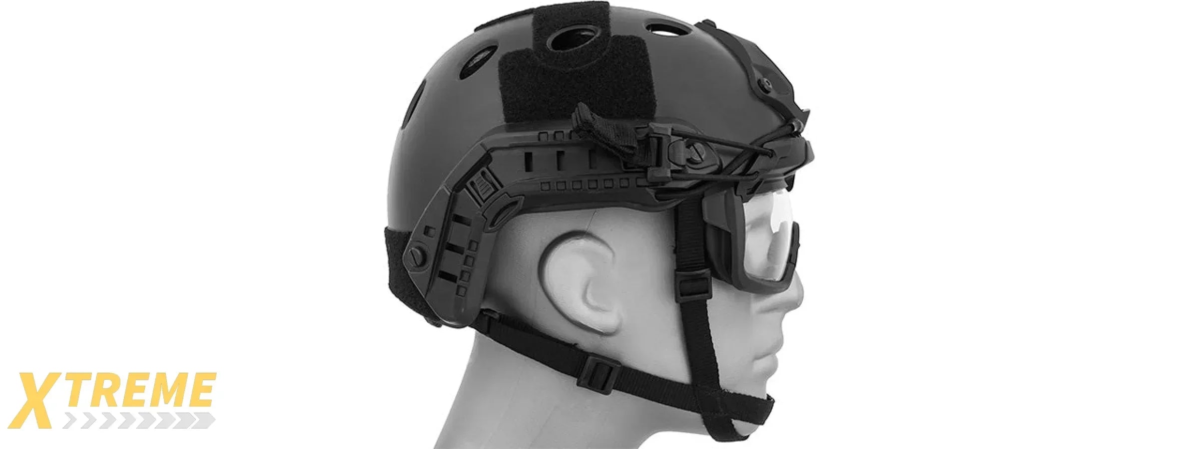 Lancer Tactical Helmet Safety Goggles for Military and Airsoft Protective Eye Protection