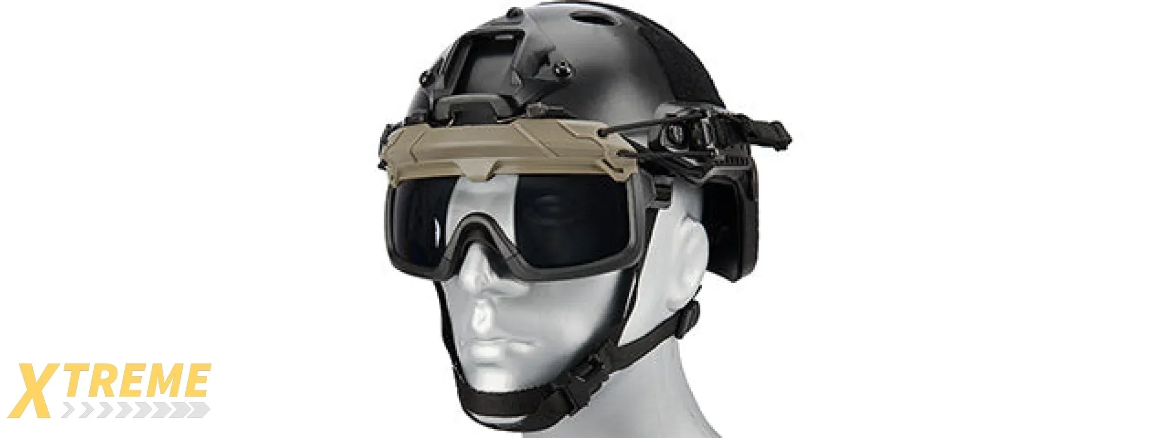 Lancer Tactical Helmet Safety Goggles for Military and Airsoft Protective Eye Protection