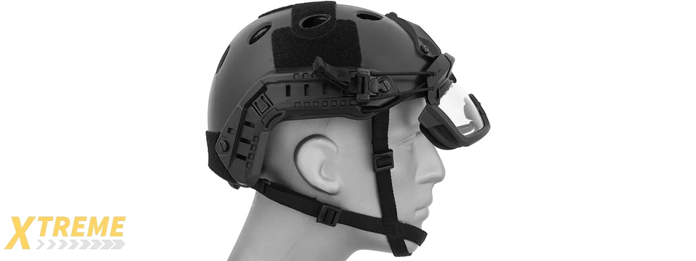 Lancer Tactical Helmet Safety Goggles for Military and Airsoft Protective Eye Protection