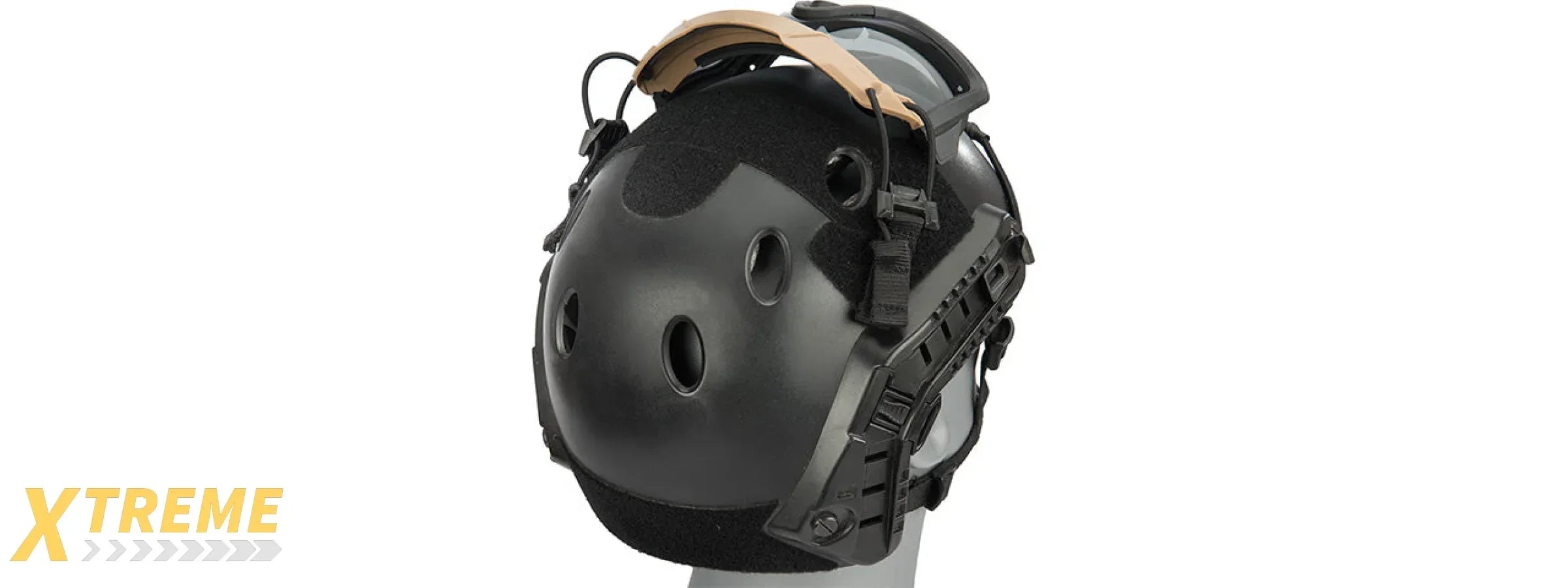 Lancer Tactical Helmet Safety Goggles for Military and Airsoft Protective Eye Protection