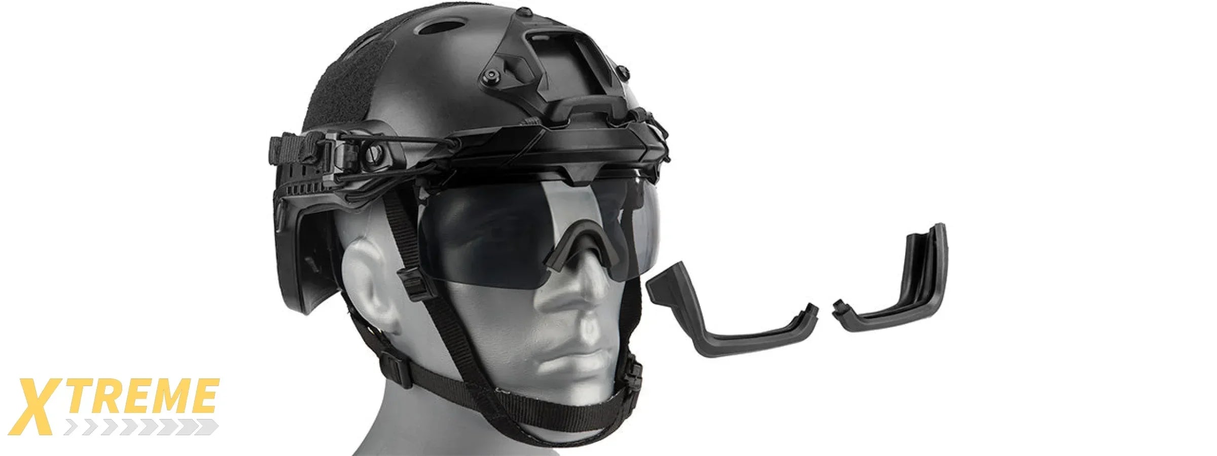 Lancer Tactical Helmet Safety Goggles for Military and Airsoft Protective Eye Protection