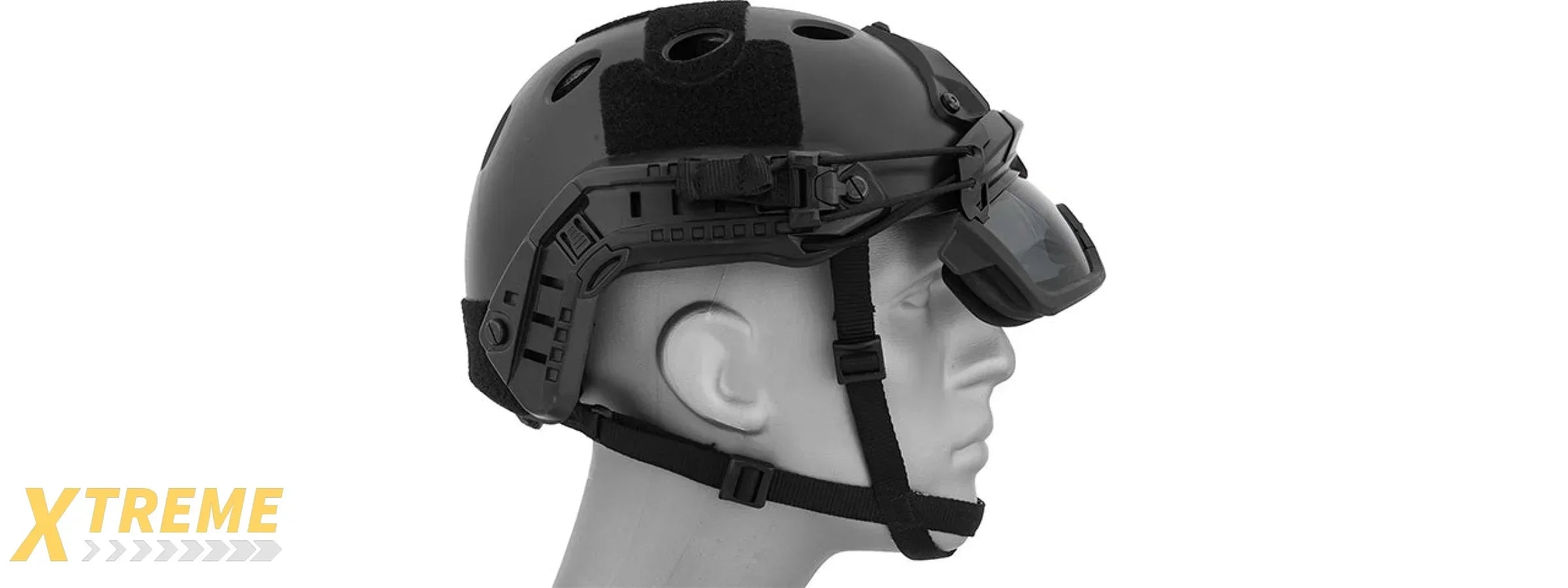 Lancer Tactical Helmet Safety Goggles for Military and Airsoft Protective Eye Protection