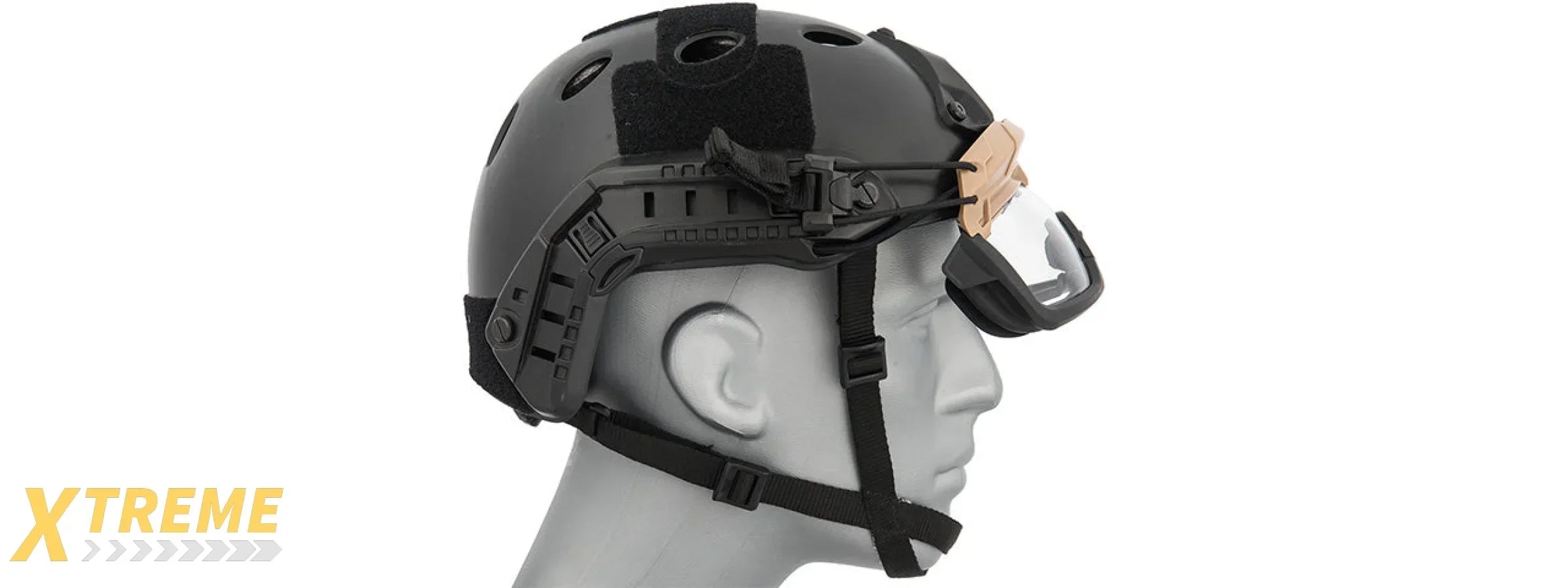 Lancer Tactical Helmet Safety Goggles for Military and Airsoft Protective Eye Protection