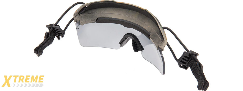 Lancer Tactical Helmet Safety Goggles for Military and Airsoft Protective Eye Protection