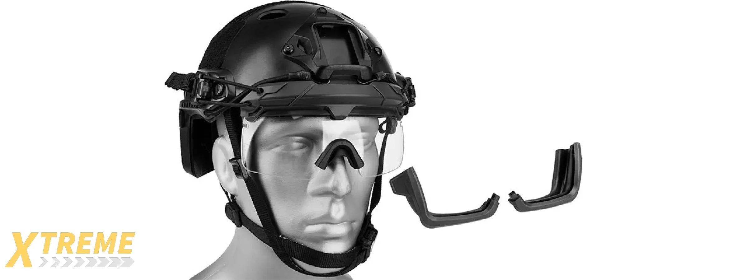 Lancer Tactical Helmet Safety Goggles for Military and Airsoft Protective Eye Protection