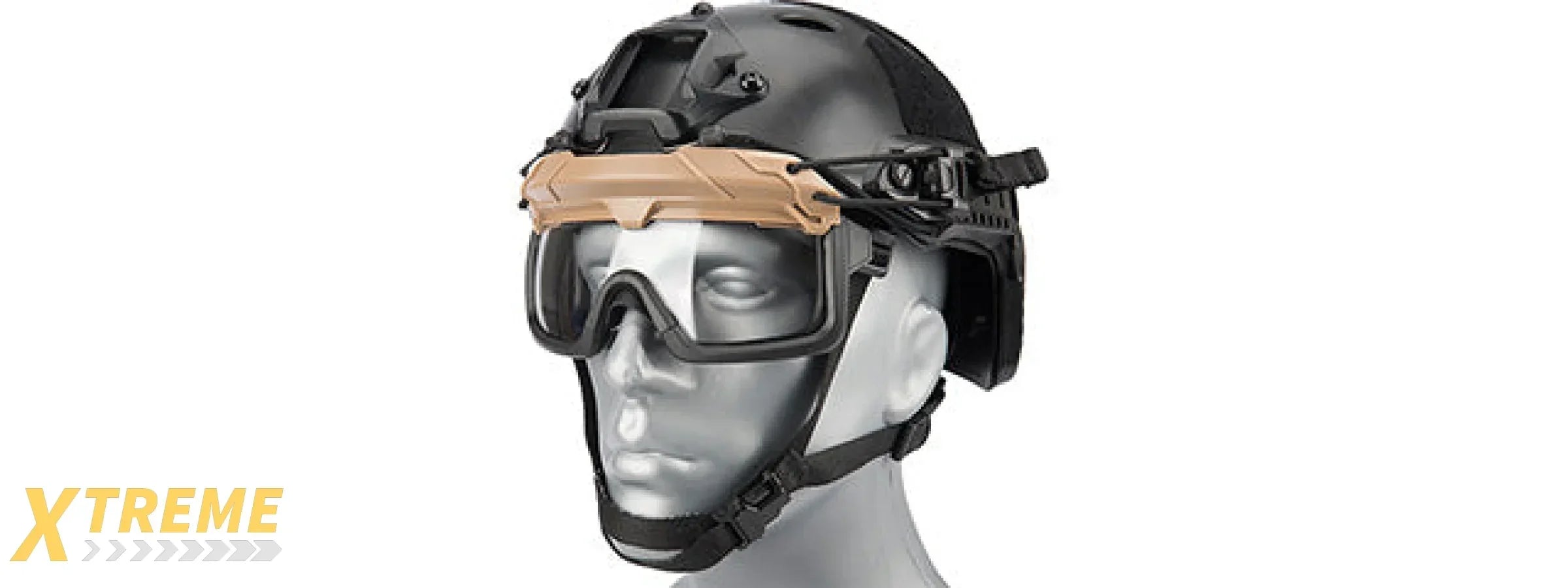 Lancer Tactical Helmet Safety Goggles for Military and Airsoft Protective Eye Protection