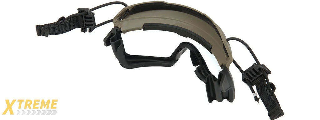 Lancer Tactical Helmet Safety Goggles for Military and Airsoft Protective Eye Protection