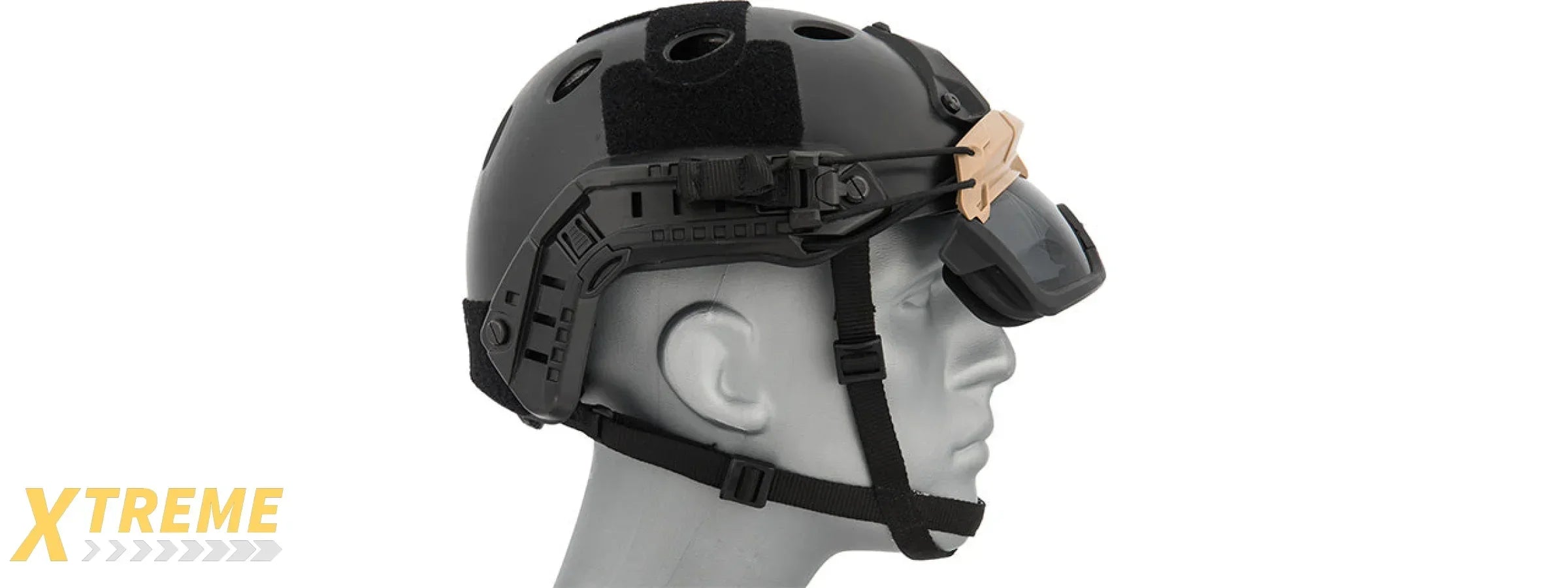 Lancer Tactical Helmet Safety Goggles for Military and Airsoft Protective Eye Protection
