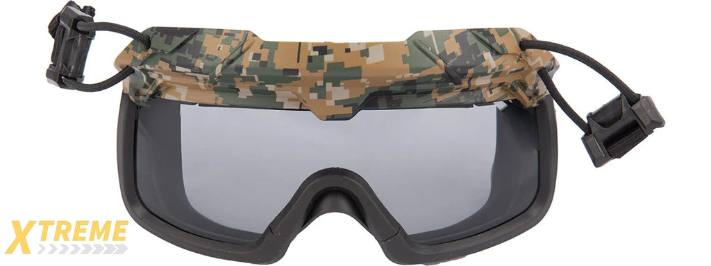 Lancer Tactical Helmet Safety Goggles for Military and Airsoft Protective Eye Protection