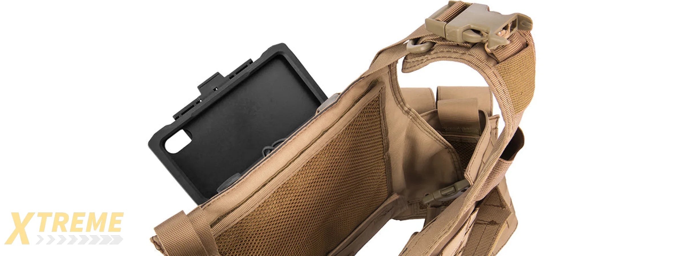 Lancer Tactical iPhone XS Max MOLLE Mobile Case (BLACK)