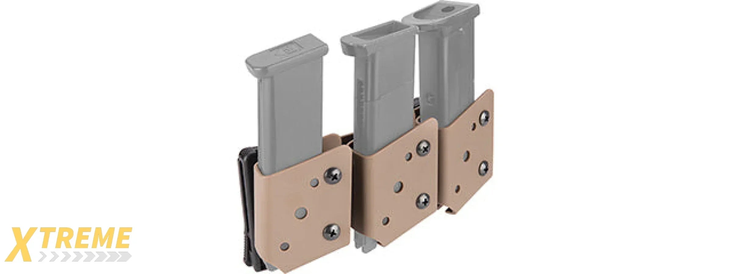 Lancer Tactical IPSC Open Class Competition Triple Magazine Pouch for Airsoft & Range