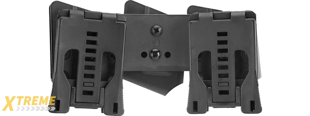 Lancer Tactical IPSC Open Class Competition Triple Magazine Pouch for Airsoft & Range