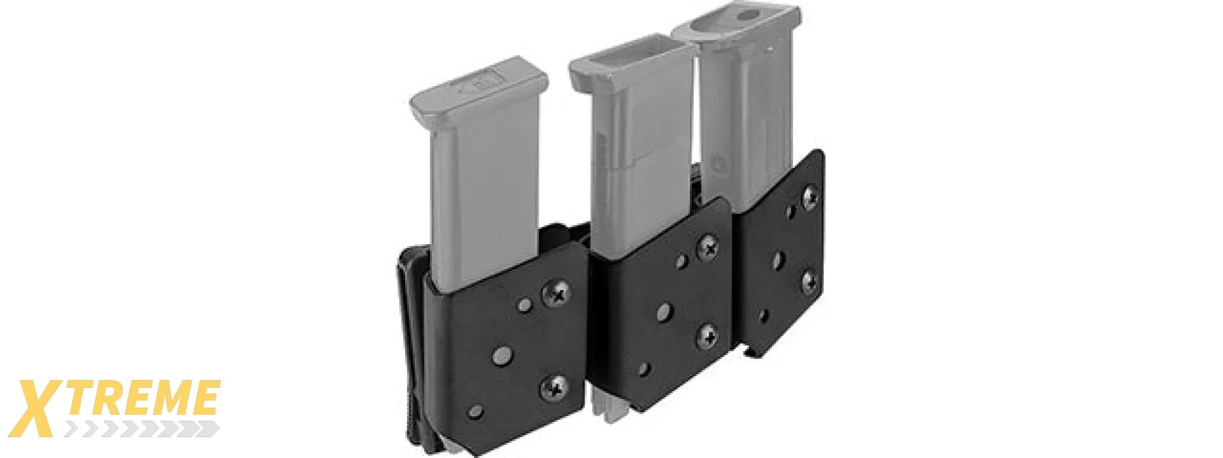 Lancer Tactical IPSC Open Class Competition Triple Magazine Pouch for Airsoft & Range