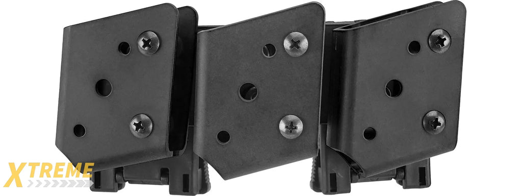 Lancer Tactical IPSC Open Class Competition Triple Magazine Pouch for Airsoft & Range