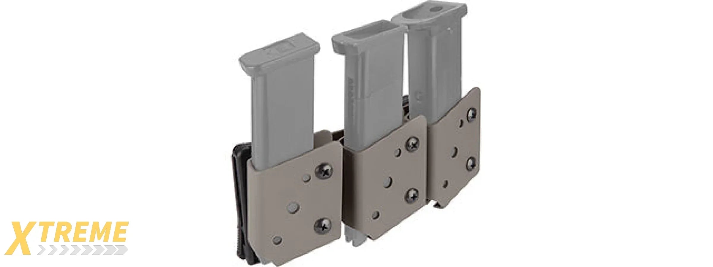 Lancer Tactical IPSC Open Class Competition Triple Magazine Pouch for Airsoft & Range