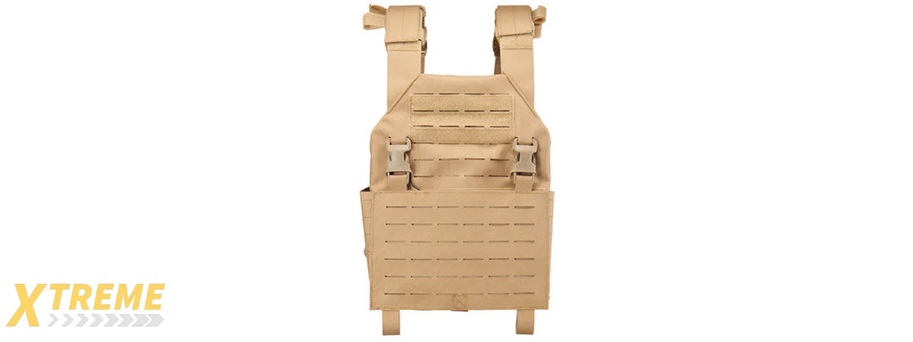 Lancer Tactical Laser Cut Plate Carrier - Modular Lightweight Tactical Armor Carrier