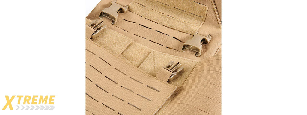 Lancer Tactical Laser Cut Plate Carrier - Modular Lightweight Tactical Armor Carrier