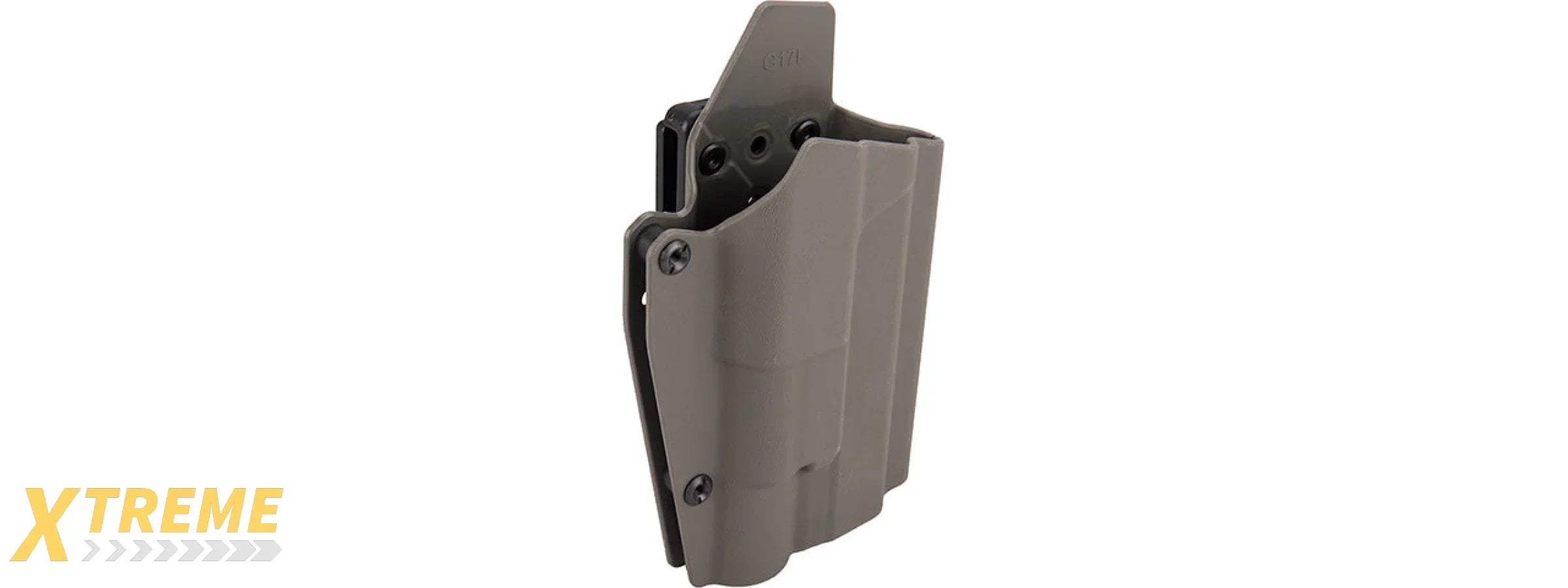 Lancer Tactical Light Bearing Hard Shell Holster for Glock 17 - Retention Compatible