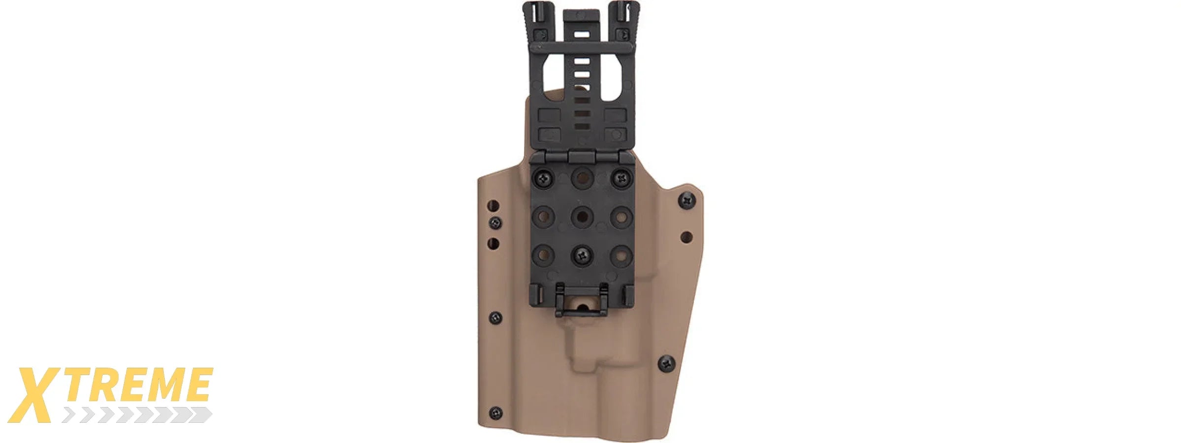 Lancer Tactical Light Bearing Hard Shell Holster for Glock 17 - Retention Compatible