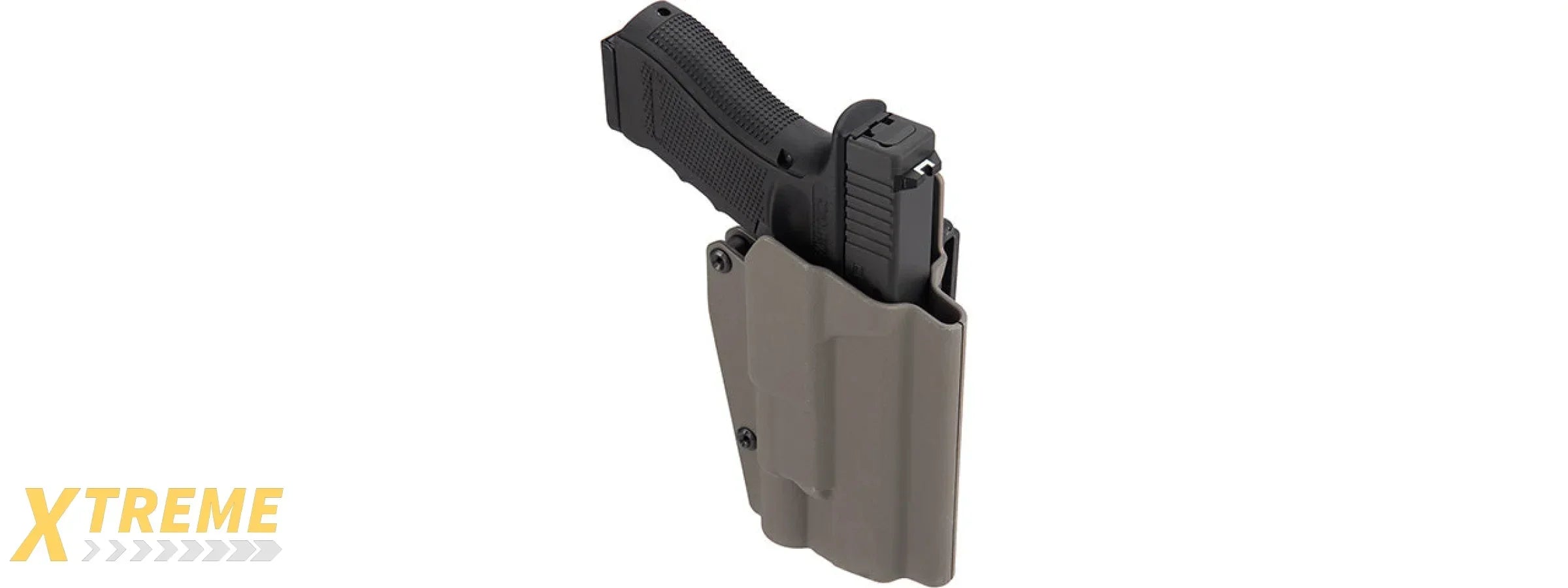 Lancer Tactical Light Bearing Hard Shell Holster for Glock 17 - Retention Compatible