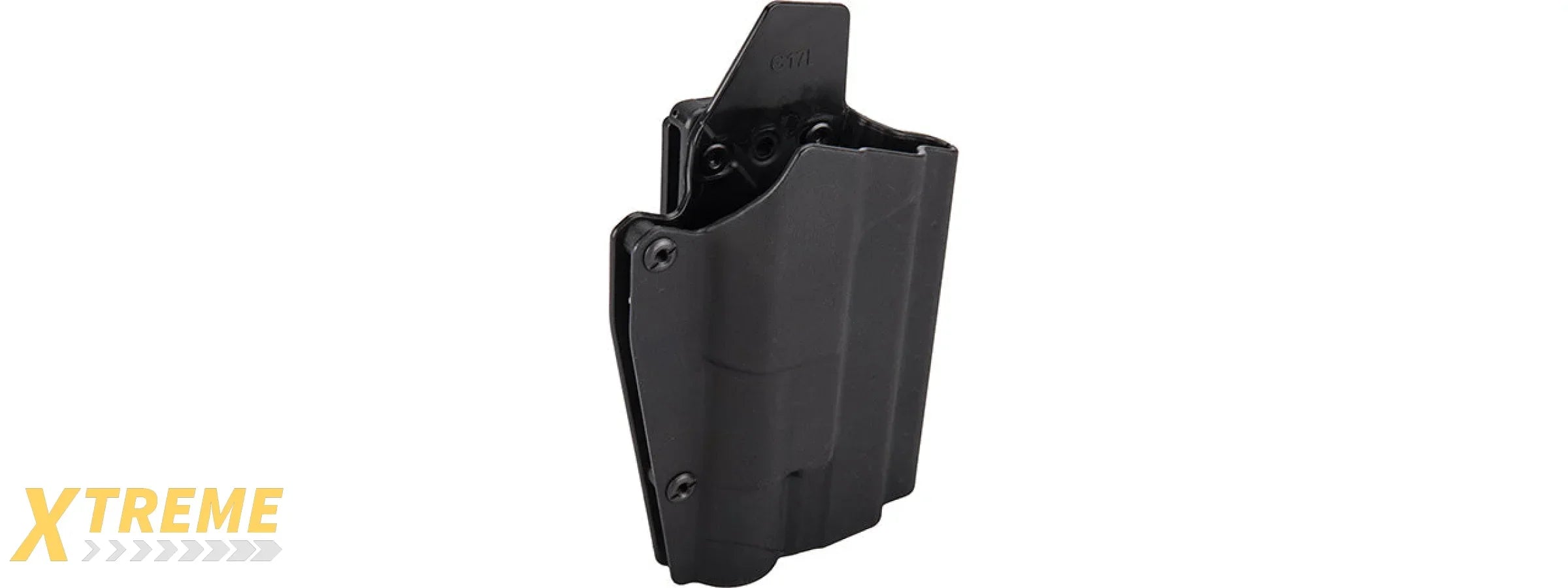 Lancer Tactical Light Bearing Hard Shell Holster for Glock 17 - Retention Compatible