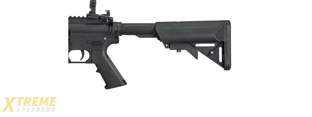 Lancer Tactical Low FPS Gen 2 10 Keymod M4 Carbine Airsoft AEG Rifle (Color: Black)