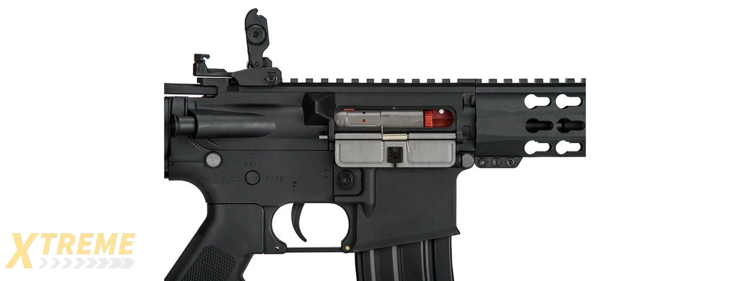 Lancer Tactical Low FPS Gen 2 10 Keymod M4 Carbine Airsoft AEG Rifle (Color: Black)