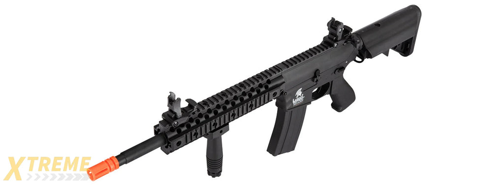 Lancer Tactical Low FPS Gen 2 M4 Evo Airsoft AEG Rifle (Color: Black)