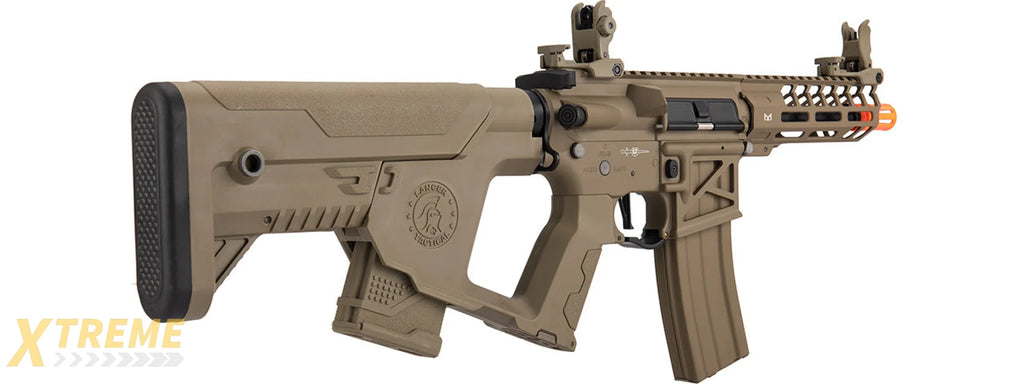 Lancer Tactical Low FPS ProLine Enforcer Needletail Skeleton Airsoft AEG Rifle (Color: Tan)