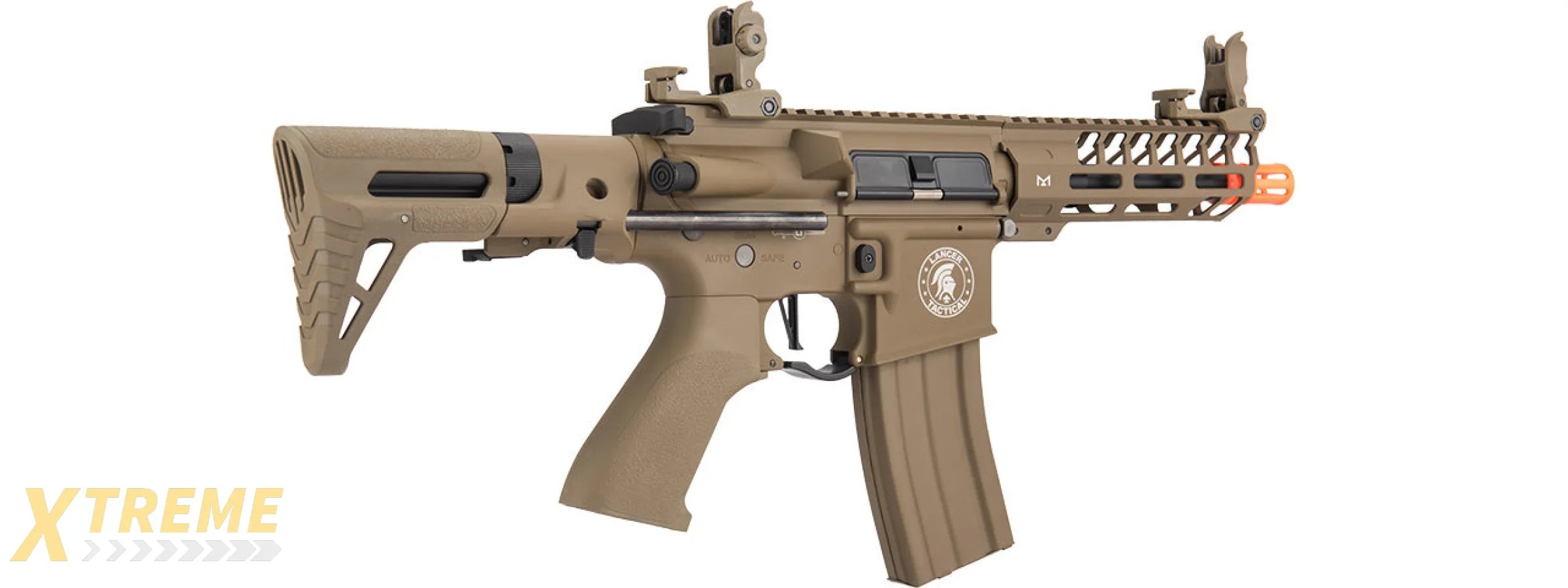 Lancer Tactical Low FPS ProLine Needletail Airsoft AEG Rifle with PDW Stock (Color: Tan)