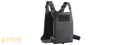 Lancer Tactical Low Profile Laser Cut MOLLE Plate Carrier - (Black)