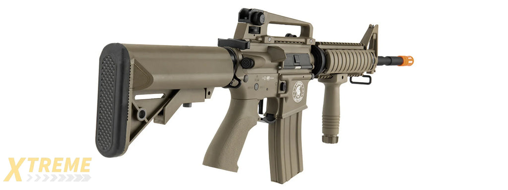 LANCER TACTICAL LT-04 PROLINE SERIES M4 RIS AIRSOFT AEG [HIGH FPS] (TAN)