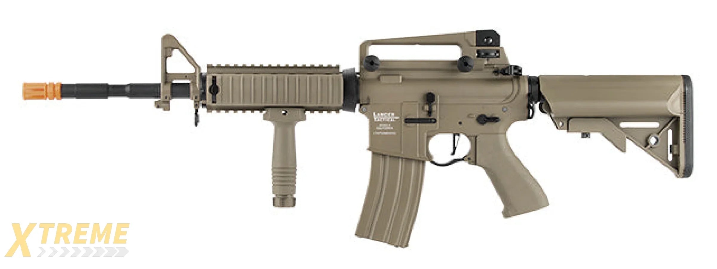 LANCER TACTICAL LT-04 PROLINE SERIES M4 RIS AIRSOFT AEG [HIGH FPS] (TAN)