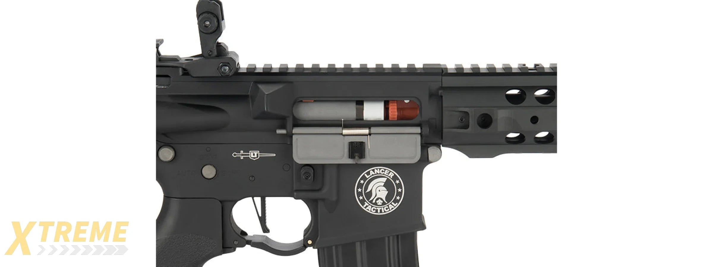 Lancer Tactical LT-24 M4 CQB ProLine AEG LOW FPS] (BLACK)