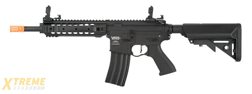 Lancer Tactical LT-24 M4 CQB ProLine AEG LOW FPS] (BLACK)