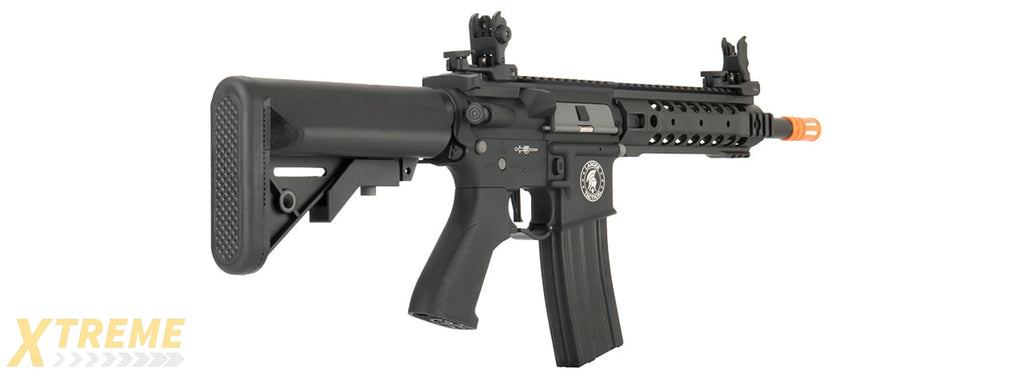 Lancer Tactical LT-24 M4 CQB ProLine AEG LOW FPS] (BLACK)