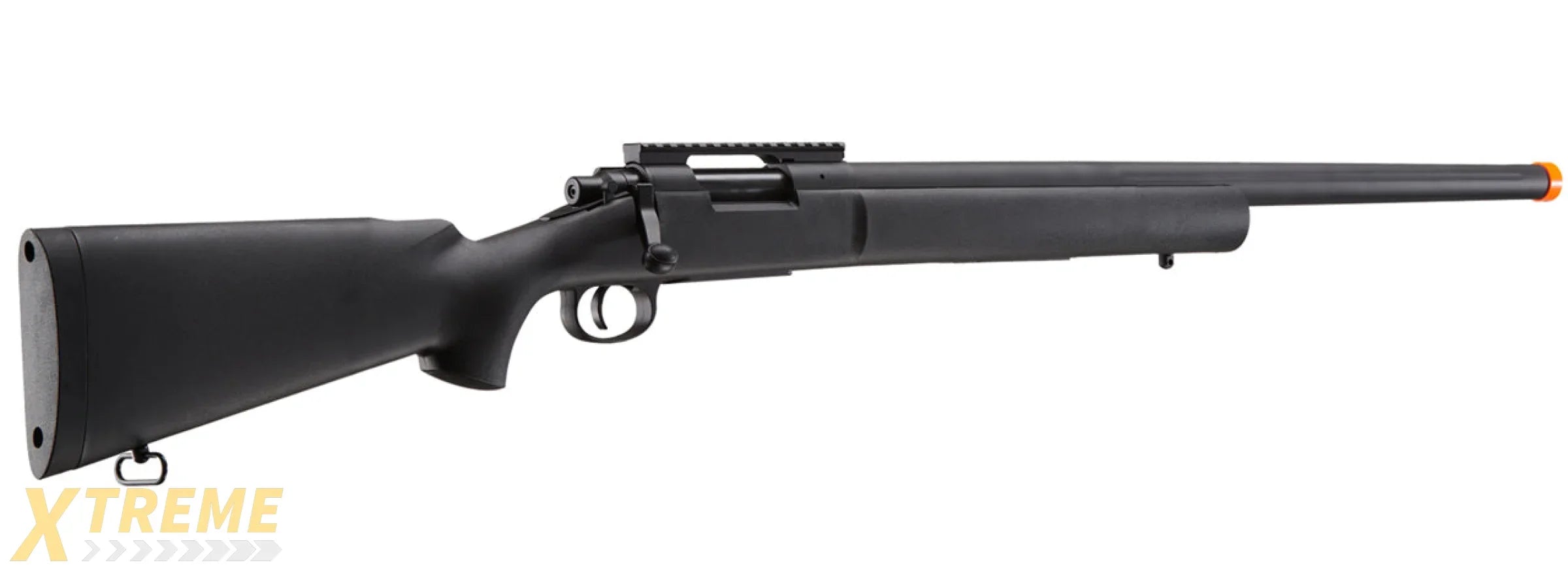 Lancer Tactical M24 Bolt Action Spring Powered Sniper Rifle (Color: Black)