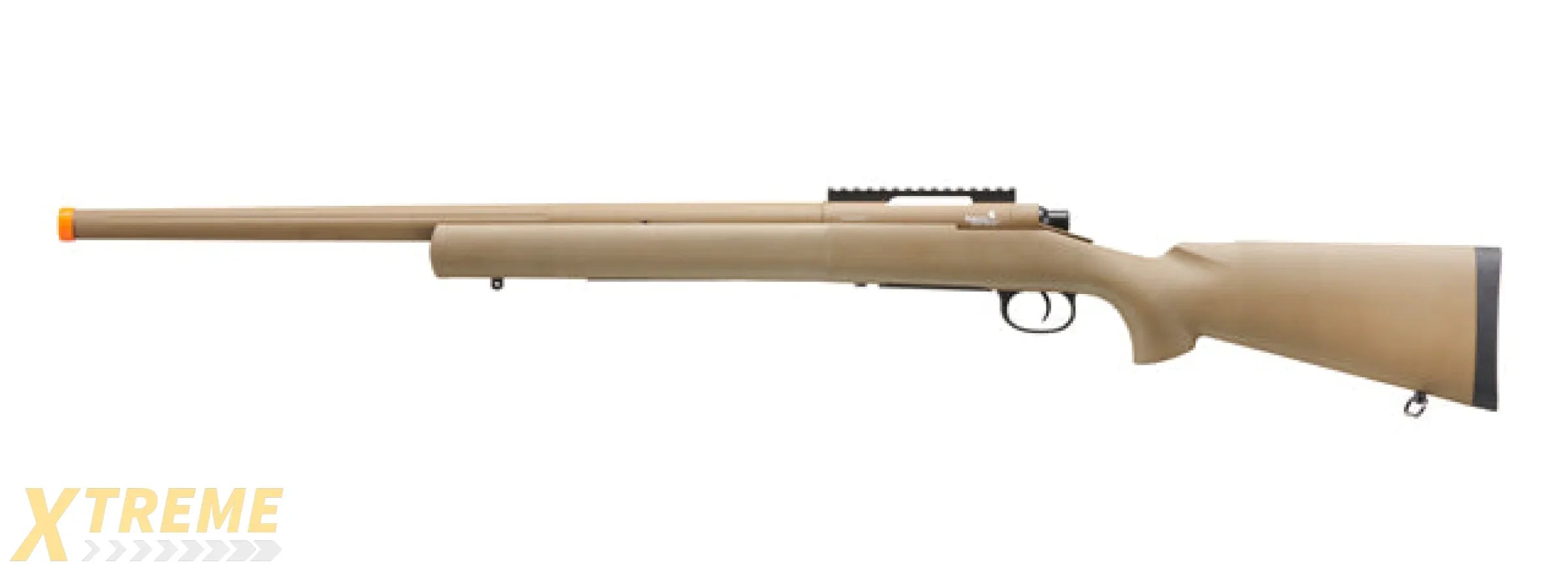 Lancer Tactical M24 Bolt Action Spring Powered Sniper Rifle (Color: Tan)