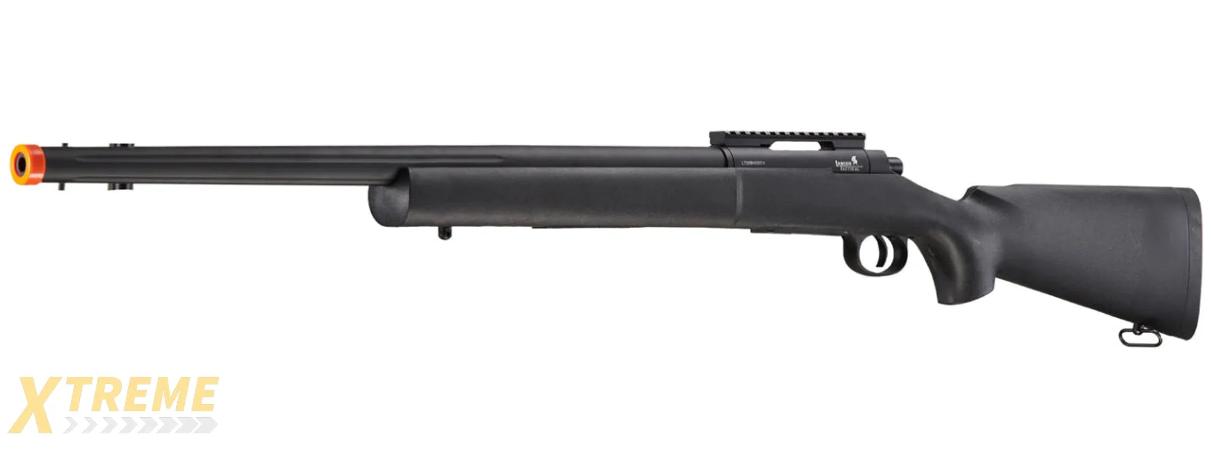 Lancer Tactical M24 Bolt Action Spring Powered Sniper Rifle (Color: Black)