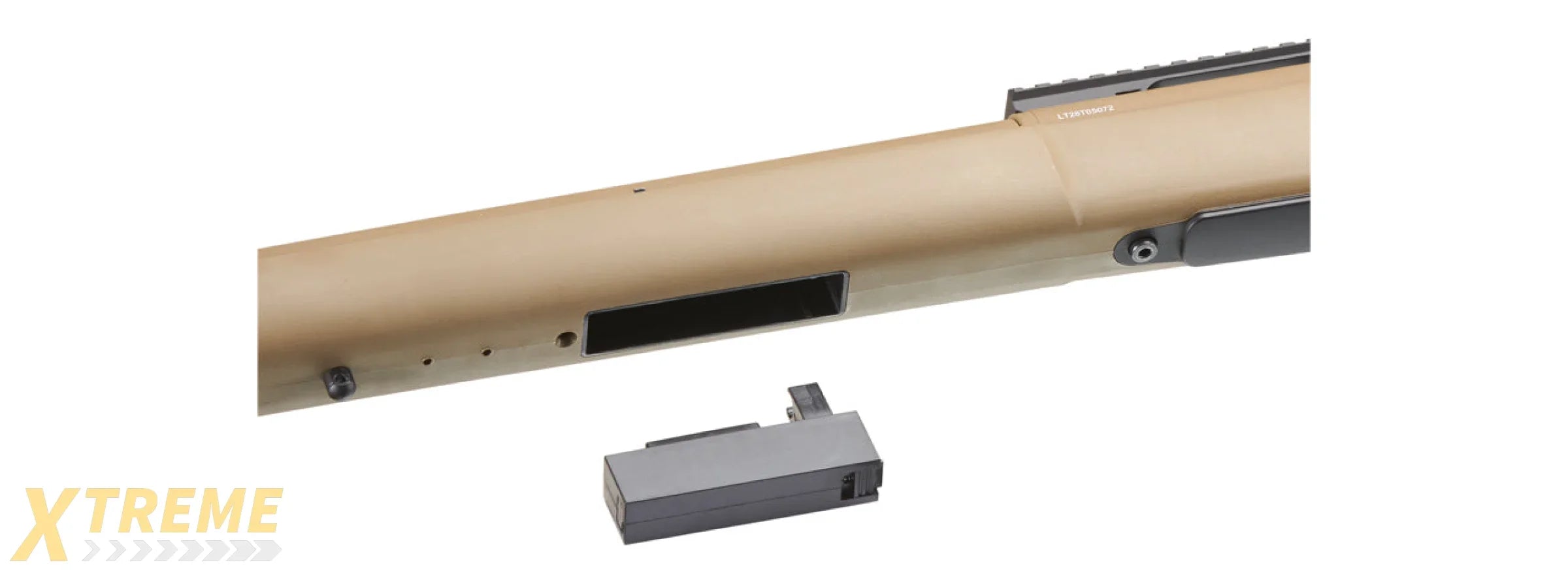 Lancer Tactical M24 Bolt Action Spring Powered Sniper Rifle (Color: Tan)
