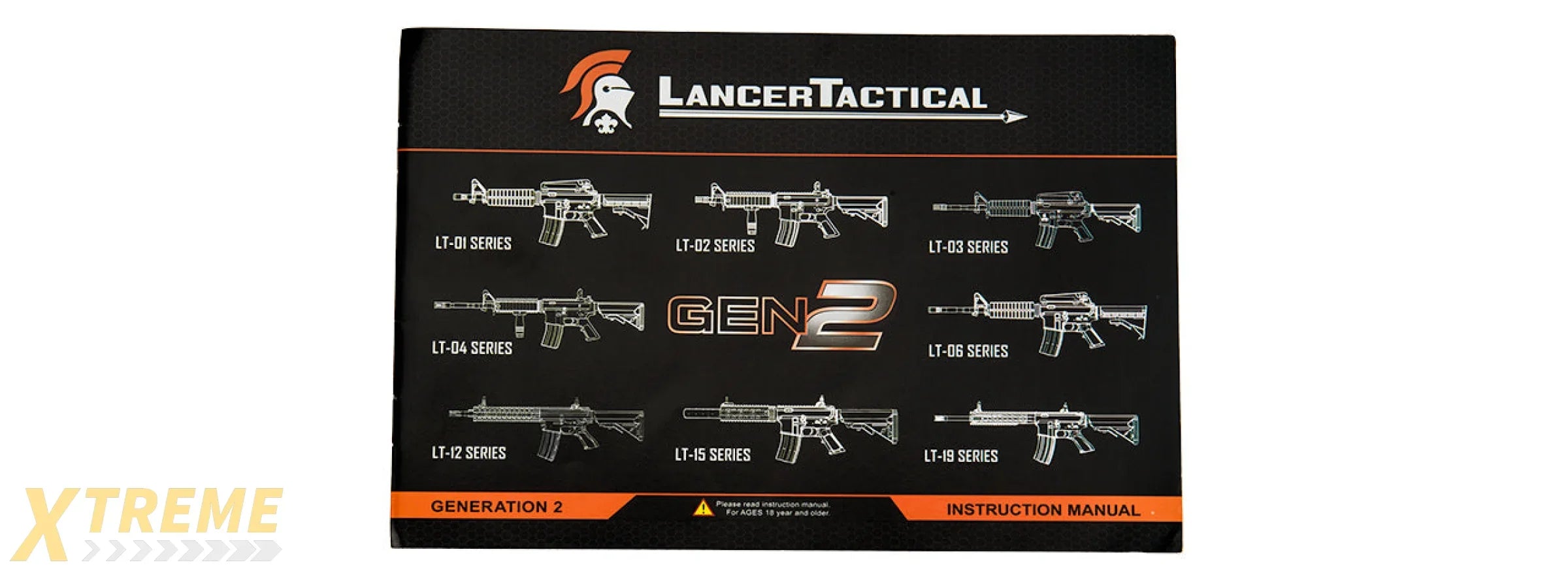 Lancer Tactical M933 Commando Gen 2 Field AEG Airsoft Rifle (Color: Black)