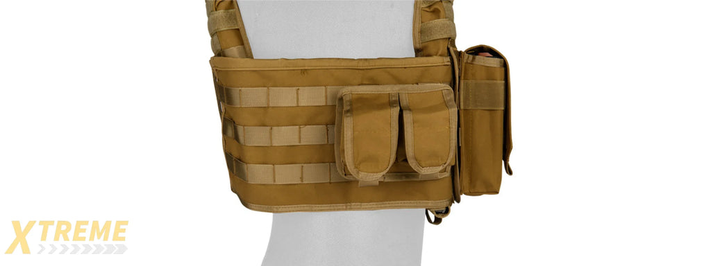 Lancer Tactical Molle AK Tactical Vest (DE)